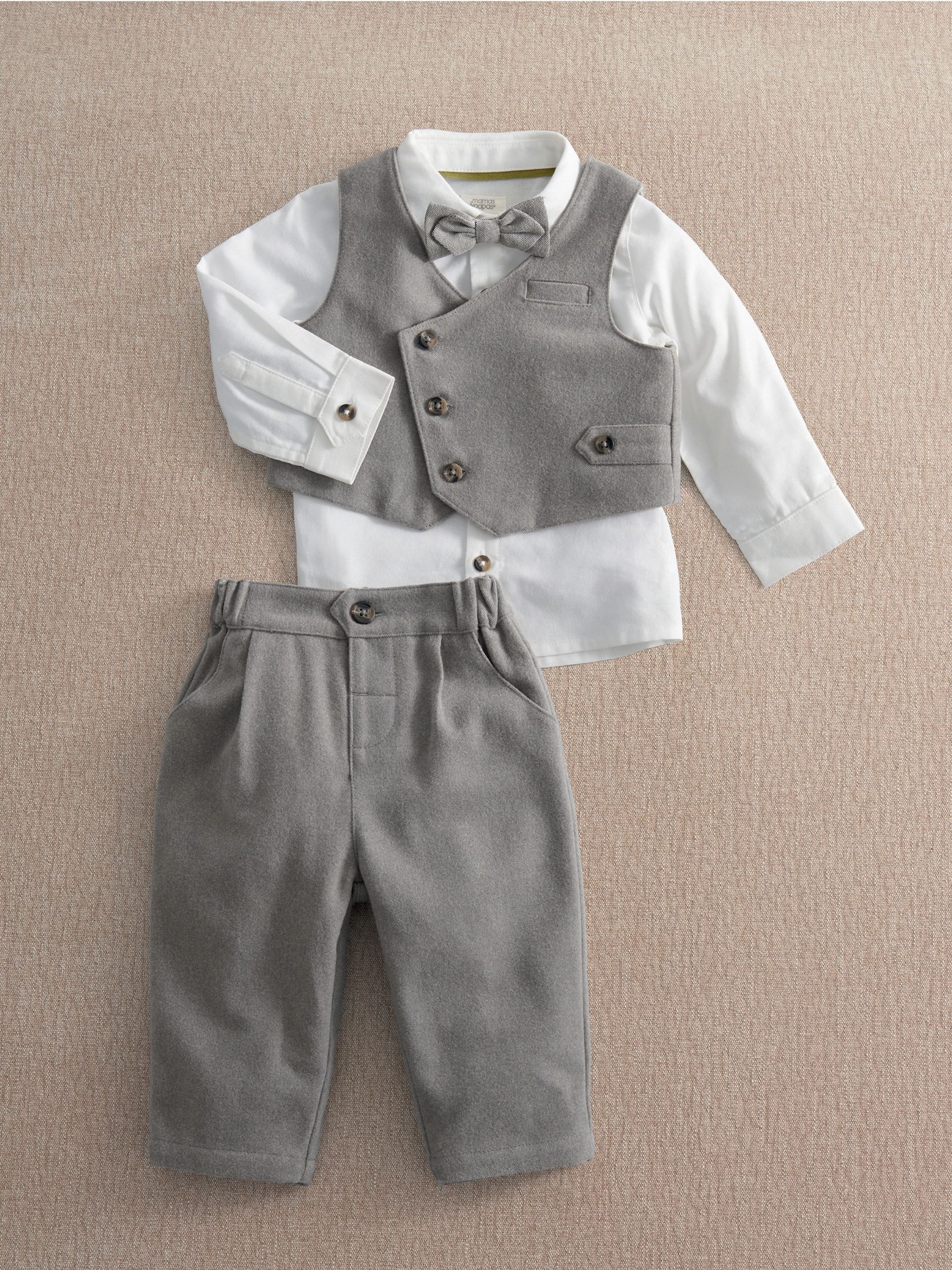 4-Piece Suit Baby Gift Set with Socks & Bear Comforter image number 3
